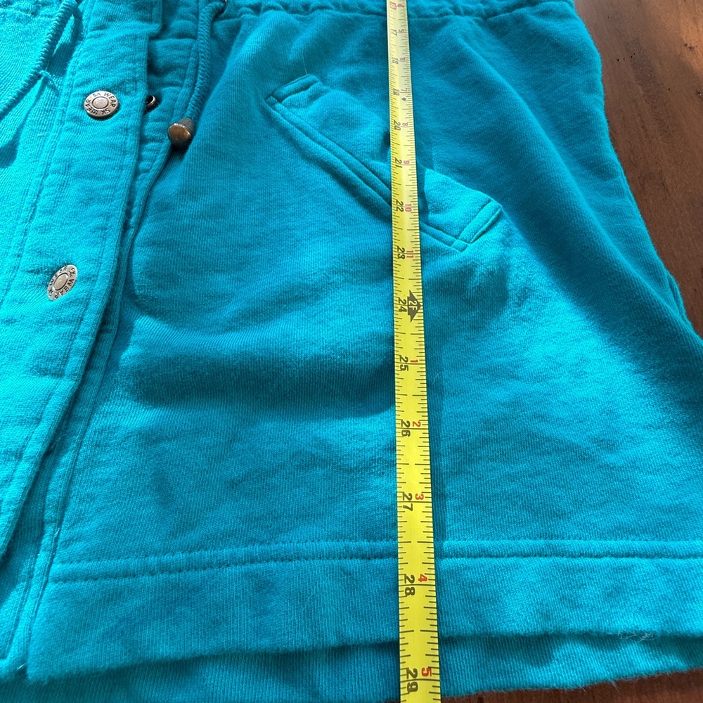 Vintage Ski Wear Teal and Purple 100% Cotton Jacket - Picture 6 of 6